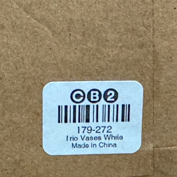CB2 VASES - 2 SETS NWT - Picture 6 of 7